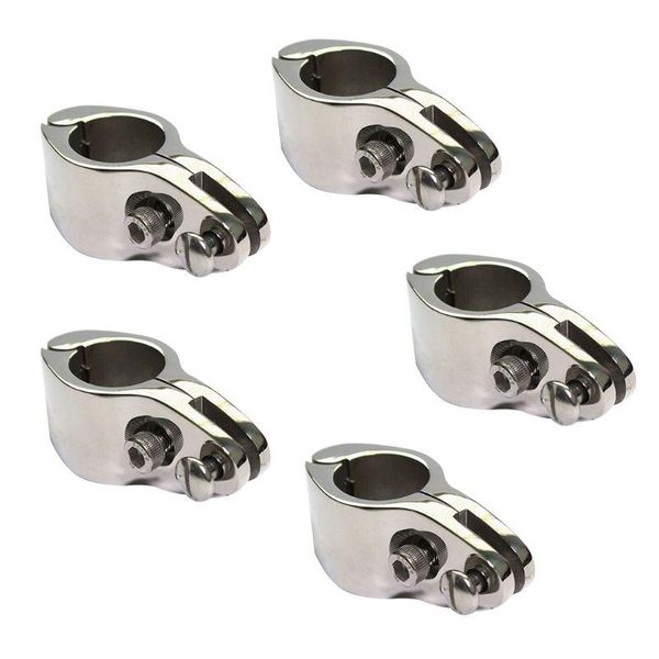 

emergency lights 20/22/25/30/32mm 316 stainless steel fitting boat bimini hinged with 2 screws jaw slide easy install marine hardware n8