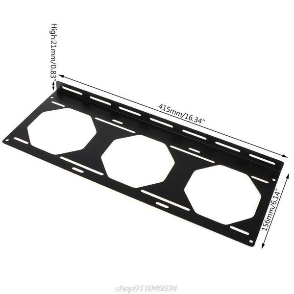 

fans & coolings fan bracket 240 radiator mounting water cooler for 12/14cm holder external computer case heatsink j28 21 dropship