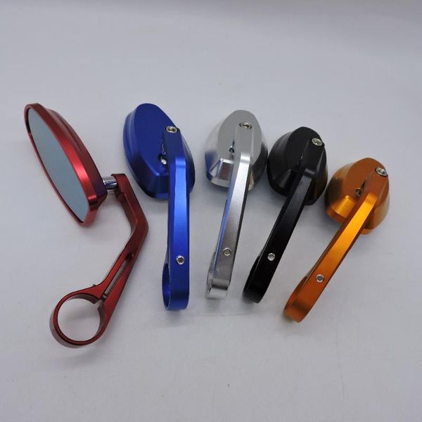 

motorcycle mirrors 1 pair 7/8 inches 7/8'' 22mm bar end rear cnc moto scooters rearview mirror side view cafe racer