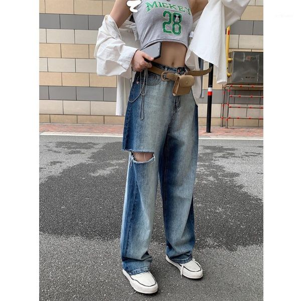 

women's jeans wholesale 2021 spring autumn fashion casual denim women pants woman female ol atyi75, Blue