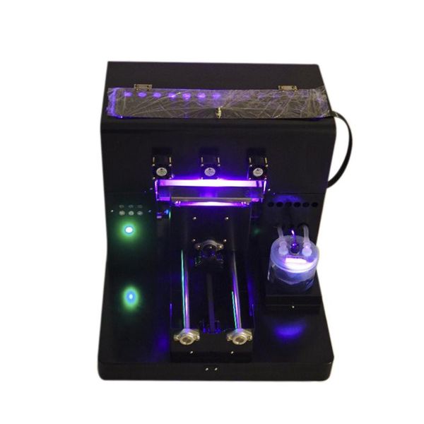 

printers a4 uv led printer flatbed printing for phone case plastic leather metal