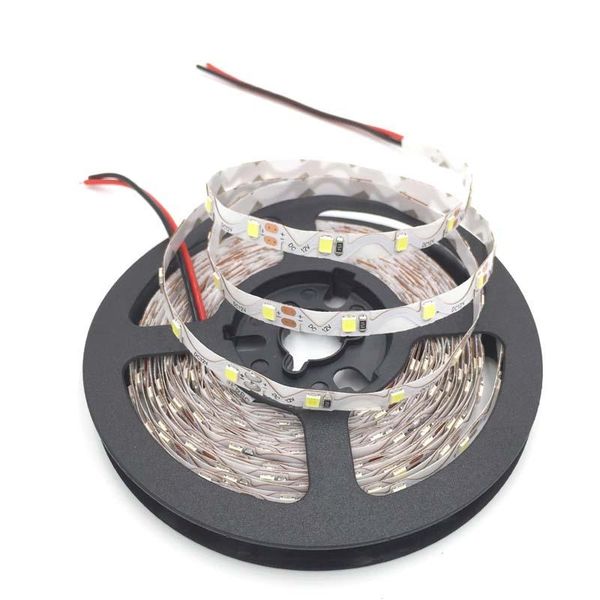 

shape led strip flexible light 12 v 60 led/m 5 m /lot no-waterproof blue white red warm green strips
