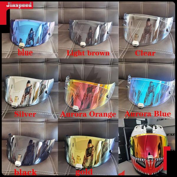 

motorcycle helmets hj-26 helmet visor full face lens case for hjc rpha11 rpha70