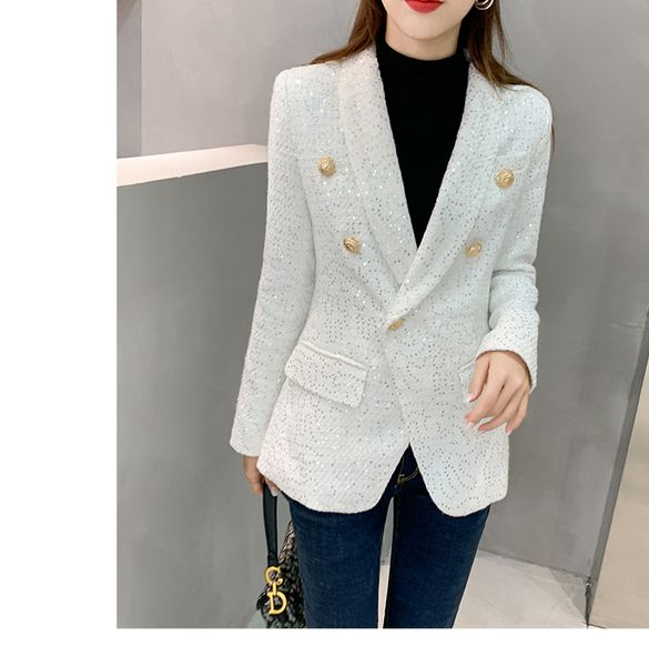 

women's jackets suit female short paragraph autumn and winter retro tassel pearl buckle weaving ladies rough tweed jacket hc12, Black;brown