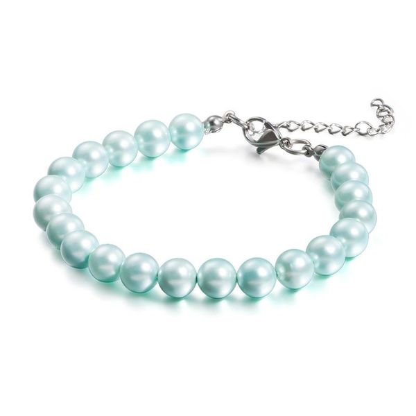 

bangle fashion simple beads bracelets red black jewelry for men women