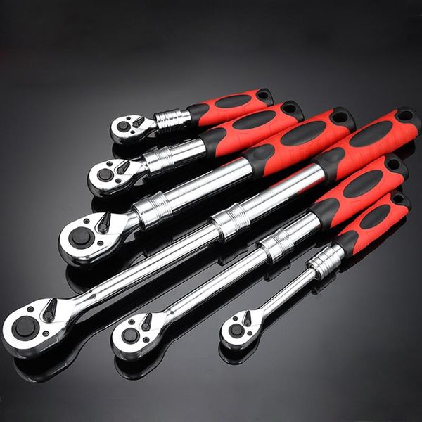 

hand tools 1/4,3/8,1/2" 72 teeth ratchet handle wrench scalable socket wrenches universal spanner auto repair