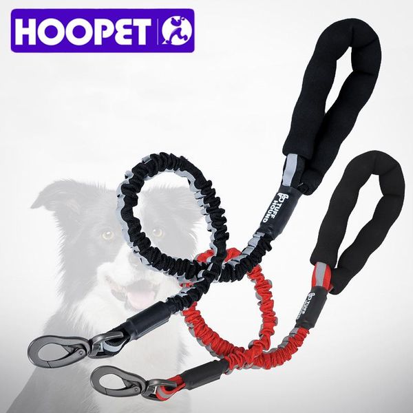 

dog collars & leashes hoopet pet products leash for small large dogs reflective rope pets lead dog-collar harness running