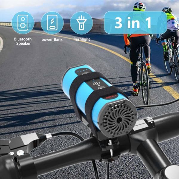 

in 1 bike front light 380 lums headlight 6000mah power bank for phones bicycle lamp mtb bluetooth speaker lights