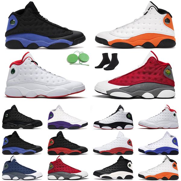 

13s starfish men basketball shoes red flint bred black cat reverse he got game hyper royal mens trainer