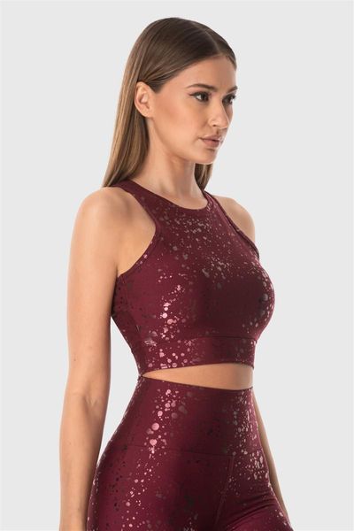 

women's leggings superstacy high waist patterned cherry sports, Black