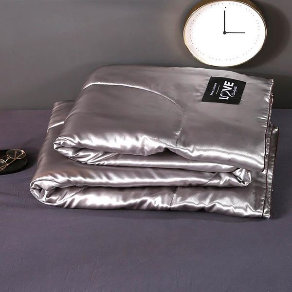 

comforters & sets 33 summer silk quilted quilt blanket air condition bed cover queen king super bedspread for kids adult