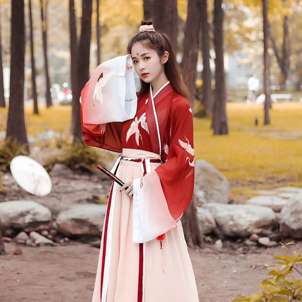 

traditional chinese clothing hanfu dress ancient dance costume hanfu festival outfit han fu chinese cosplay hanfu women 10761, Red