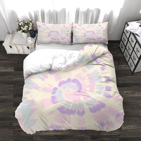 

3pcs duvet cover set customizable polyester stylish durable colorful printing comforter bedding sets au us uk size gifts
