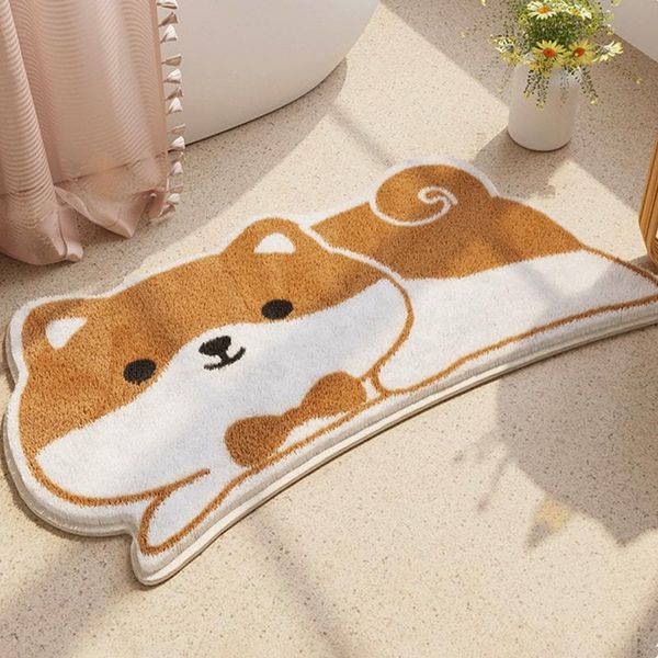 

bath mats soft mat arc non-slip floor water absorption bathroom carpet doormat toilet bathtub foot pad area rugs home decors
