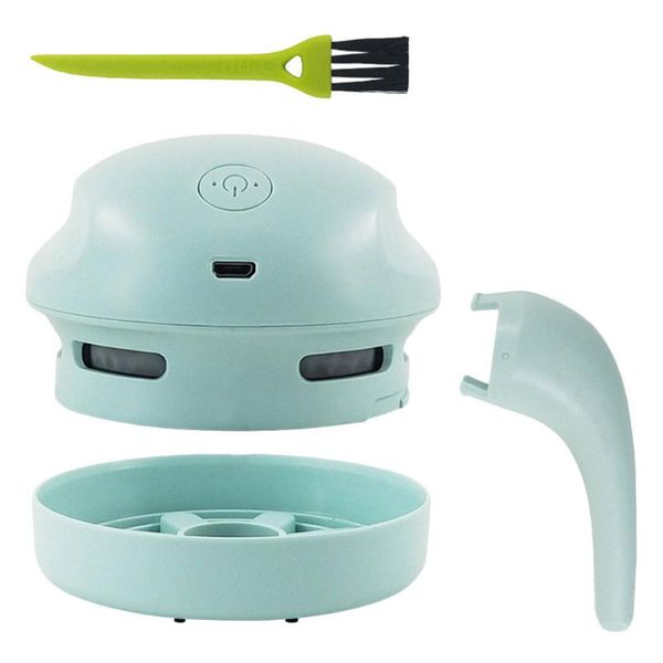 

nail art equipment usb rechargeable dust vacuum cleaner catcher handheld, Silver