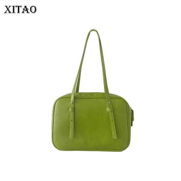 

evening bags xitao plus size shoulder fashion women 2021 small fresh casual solid color patchwork style loose wmd1963