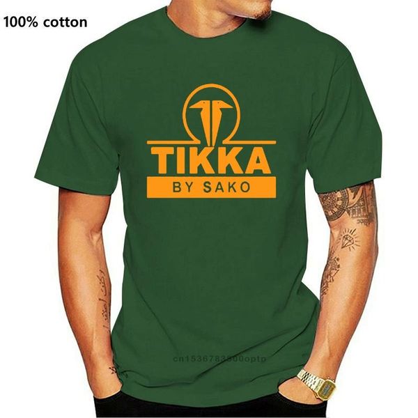 

men's t-shirts tikka by sako finland firearms logo men black t shirt size s to 3xl youth gift cotton 100%, White;black