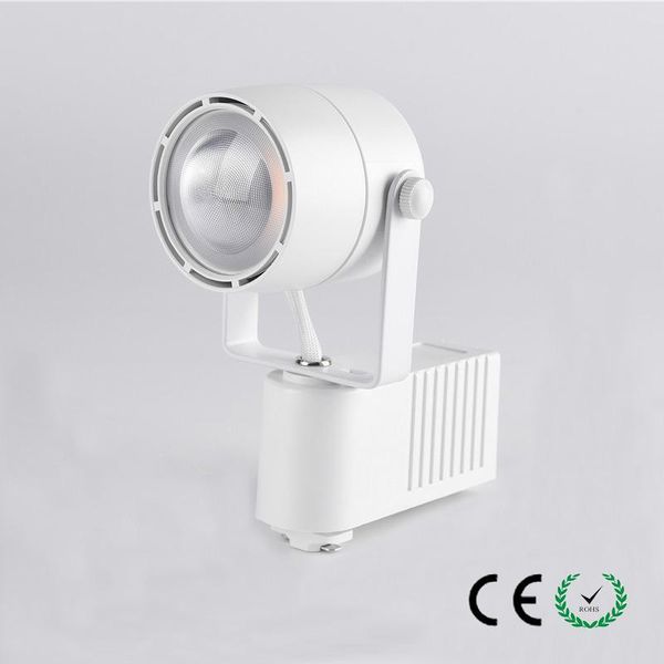 

led track light, remote control dimmable, adjustable projection angle, ac100-240v, suitable for clothing stores lights