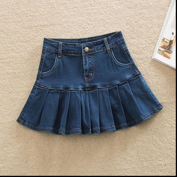 

pink faldas mujer moda jean women skirts gothic drop good quality, Black