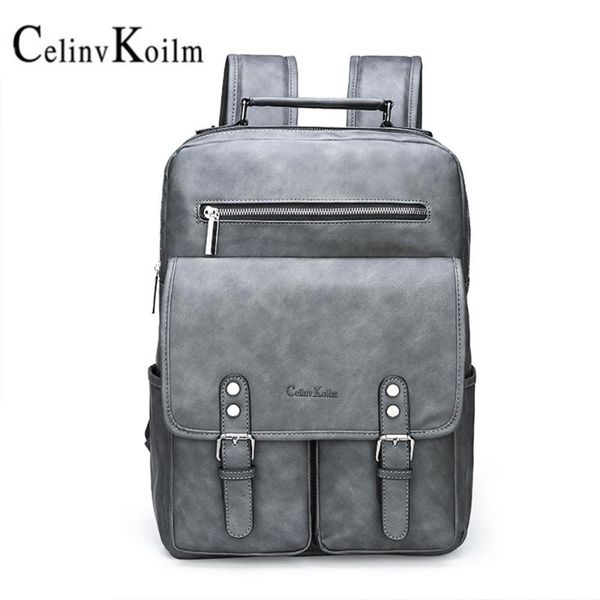 

backpack celinv koilm fashion anti-theft leather unisex, laptravel backpack, waterproof school for men