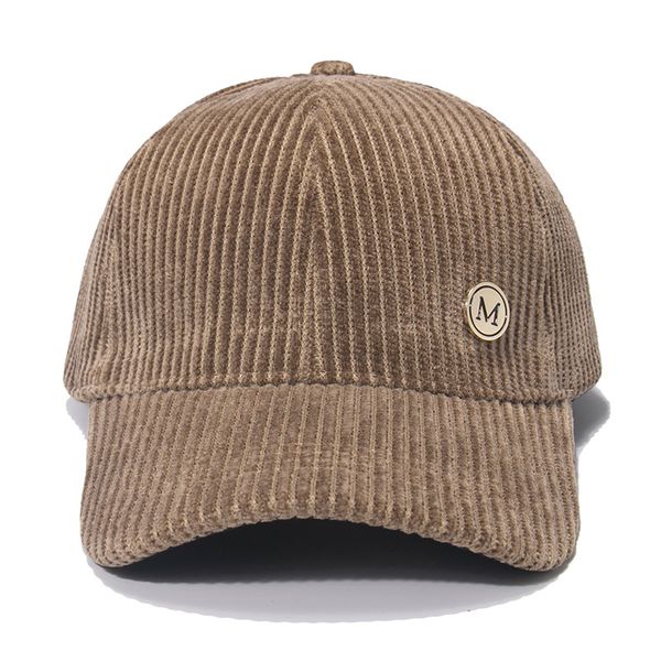 

baseball caps for couples women korean-style internet celebrity all-match -standard base ball cap autumn and winter corduroy warm peaked ha, Blue;gray