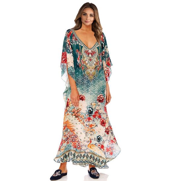 

beach dress kaftan pareo sarongs cover-up bikini swimwear tunic swimsuit bathing suit cover ups robe de plage #q1040 210420, White;black