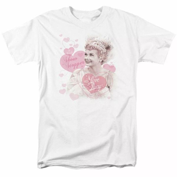 

i love lucy show ser t shirt mens licensed classic tv show white, White;black