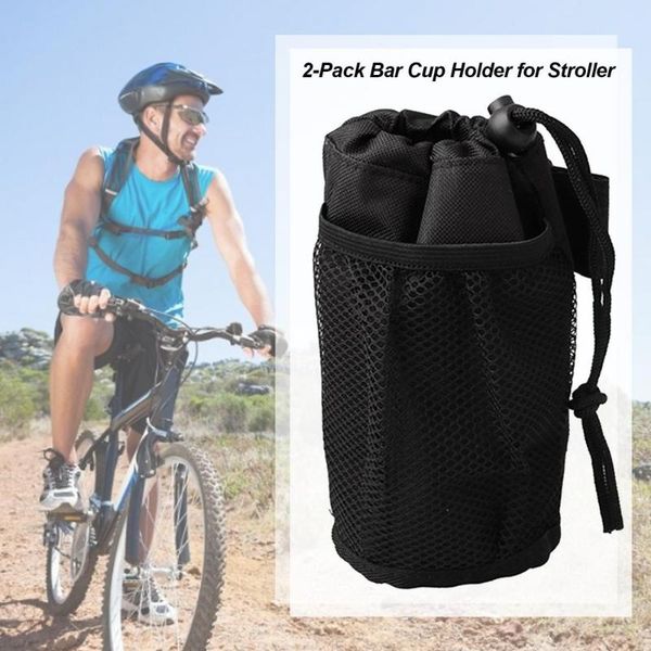 

outdoor sport 2pcs bicycle water cup bag waterproof nylon riding backpack road cycling backpacks rucksacks bike bottles & cages