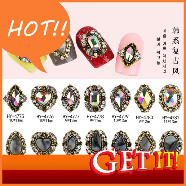 

nail drill japanese and korean sequin alloy ab flat bottom imitation shell, Silver;gold