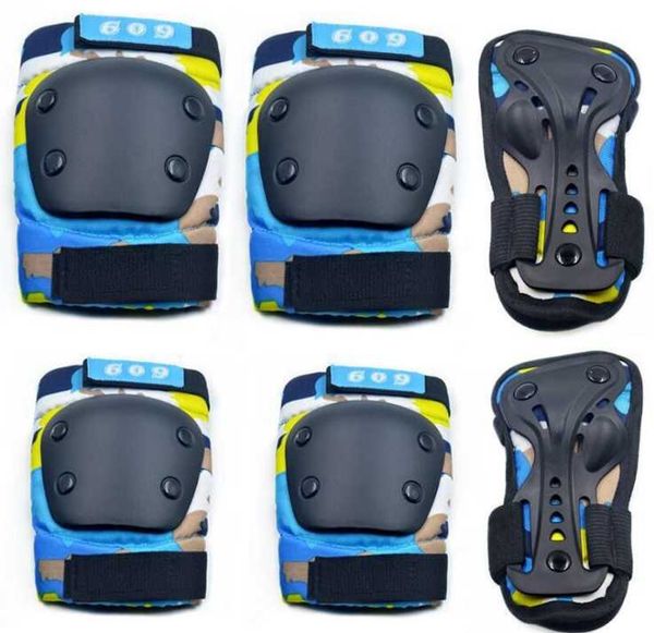 

children's sports protective gear skating car roller elbow & knee pads, Black;gray