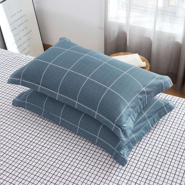

cotton pillow case pure cotton single and double household 48 * 74cm dormitory