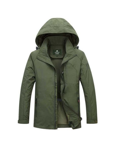 

mens jacket windbreakers hip hop jackets men baseball removable hooded mesh lining clothes mens high fashion stand casual slim 211013, Black;brown