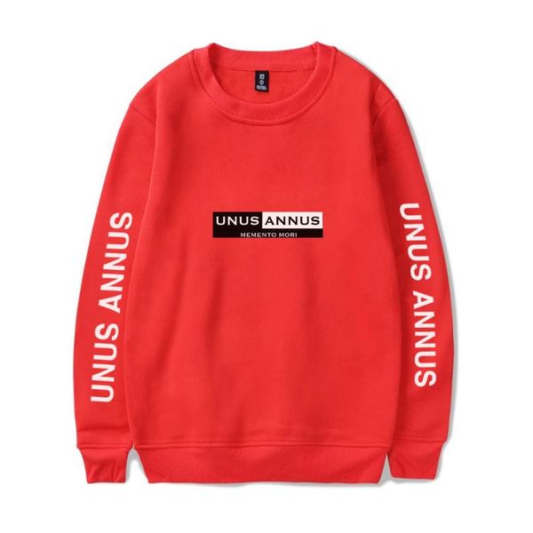 

men's hoodies & sweatshirts 2021 unus annus tv capless sweatshirt women / men long sleeve pullovers o-neck tracksuit oversize drop cl, Black