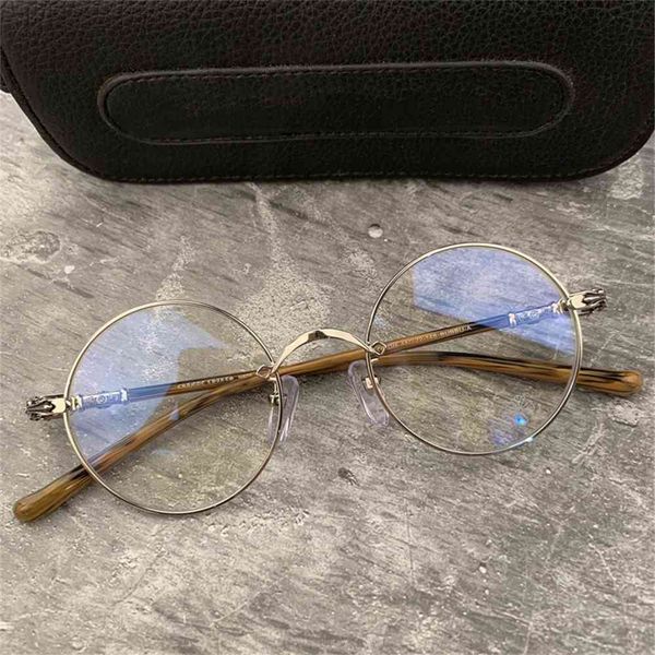 

80% off store online crosin new myopia glasses frame zhang han star men and women's same fashion round big, White;black
