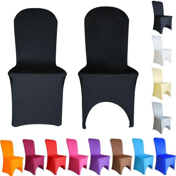 

chair covers buy sedcond one for half price-chair spandex lycra cover wedding banquet anniversary party decoration- arched or flat