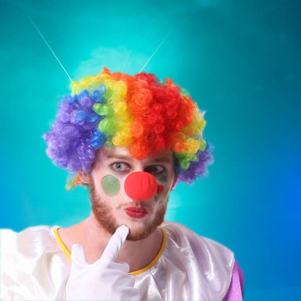 

party hats clown dress wig nose sets funny decor creative headdress for kid child