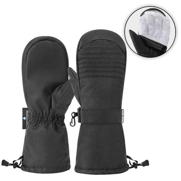 

ski gloves kokossi windproof fabric multiple outdoor rainproof waterproof wear-resistant leather cofortable