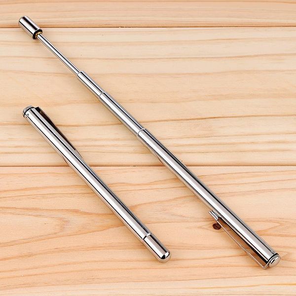 

pointer pen instrument section 6 stainless steel magic ballpoint kindergarten teacher teaching supply pens, Blue;orange