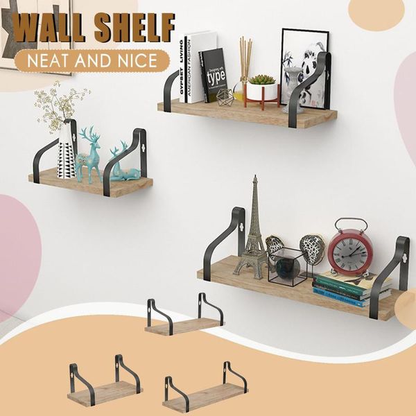 

hooks & rails home living room wall hanging decoration bookshelf shelf