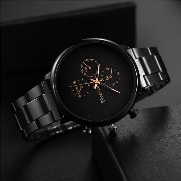 

wristwatches men watch fashion quartz wristwatch yolako brand dress casual gift male clock relogios masculino montre homme 2021, Slivery;brown