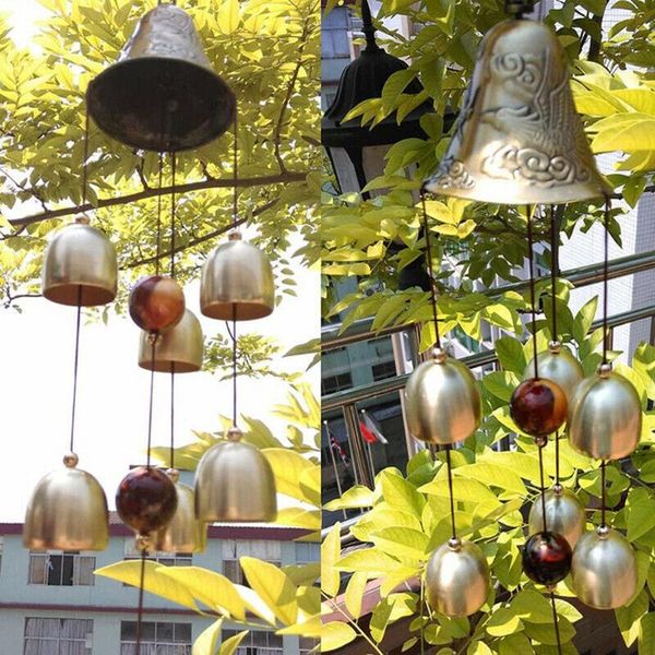 

decorative objects & figurines fashion home decoration metal bell diy gifts outdoor decor antique wind chimes copper bells garden hanging or