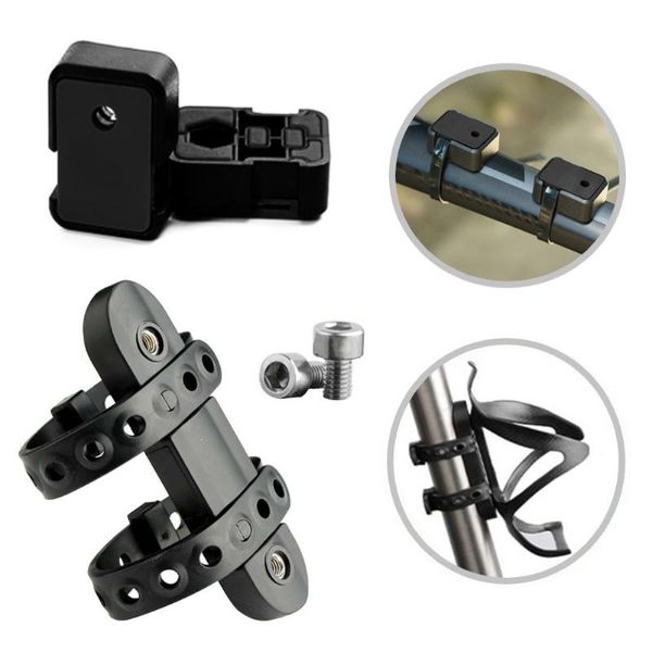 

water bottles & cages folding bike bottle mount cage stand base universal rack adapter clamp fixing clip set kettle cycling accessories