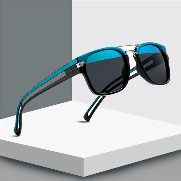 

outdoor eyewear hd two-tone sunglasses fishing polarized glasses men and women driving travel uv400 sports