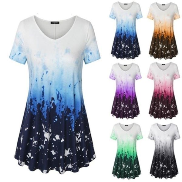 

women's blouses & shirts summer fashion print blouse casual ladies tunic tee female short sleeve shirt blusas femininas pullover, White