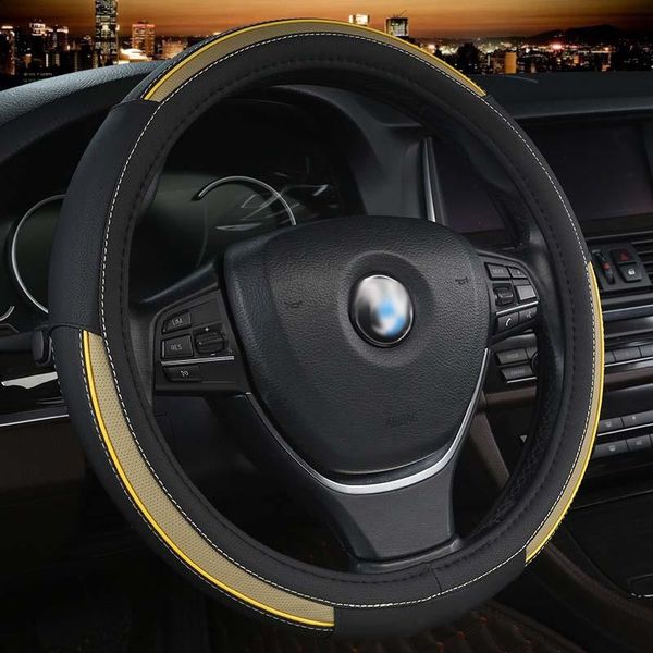 

steering wheel covers 5 colors car cover universal for truck diameter 34cm 36cm 40cm 42cm 45cm 50cm interior accessories