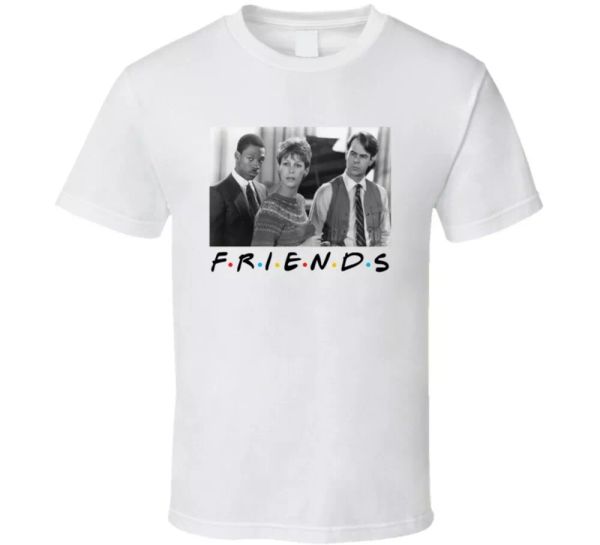 

trading places friends funny movie fan t shirt, White;black