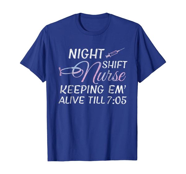 

Funny Night Shift Nurse Watercolor T-Shirt Nurse Gift Idea, Mainly pictures