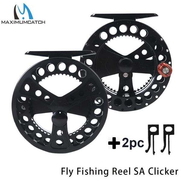 

maximumcatch 2-4wt clicker fishing reel machine cut aluminum baitcasting reels