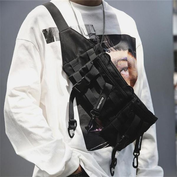 

waist bags hip hop tactical chest bag men women techwear detachable combined crossbody functional waterproof streetwear rig