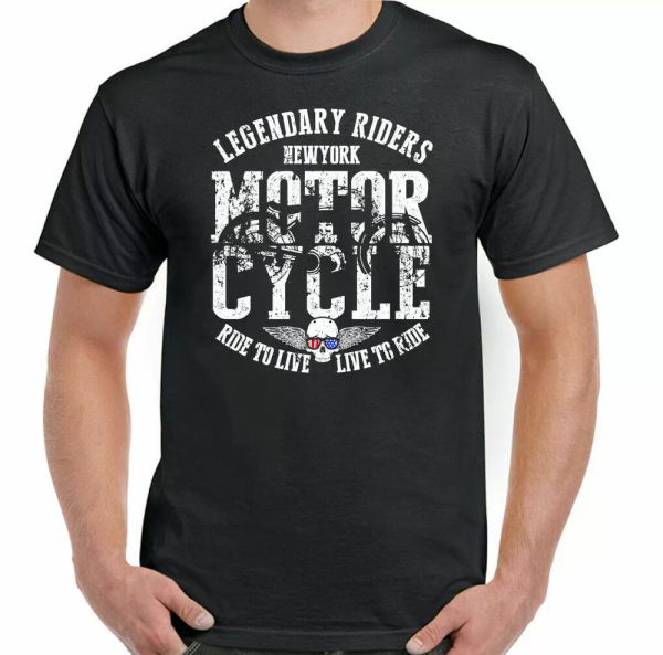 

biker motorcycle legendary driver new york mens bicycle indic, White;black